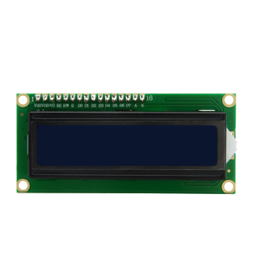 Keyes Brick 5V IIC 1602 Blue Screen Display Module for Arduino Anti-Reverse Plug White Terminal