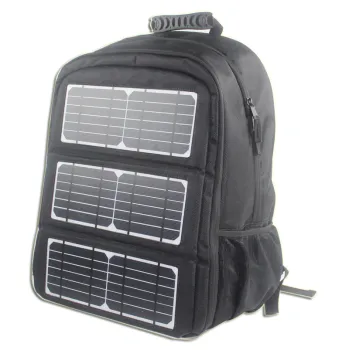New Solar Bag Solar Backpack with 10W Solar Panel