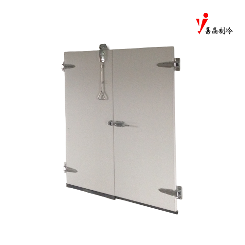 Doppelt öffnende halbvertiefte Kühlhaustür