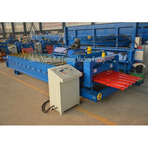 Glazed Forming Machine Roof Steel Glazed Tile Roll Forming Machine Supplier