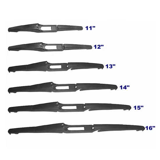 Wholesale Universal Rubber Wiper Rear Limparabrisas Wiper Blade with Multi Adapters 12-28 inch