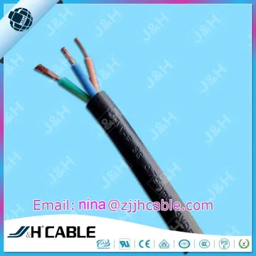 VDE Approved Flexible Power Cable H05VV-F 2/3/4/5 Cores 0.75~4.0mm2