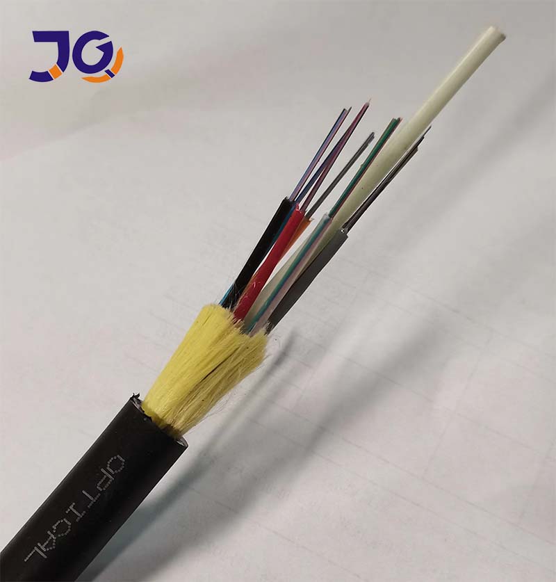 G652D single/doublemode 12coreaerial ADSS fiber optic cable