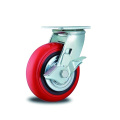 PVC vermelho pesado e freio lateral de capa