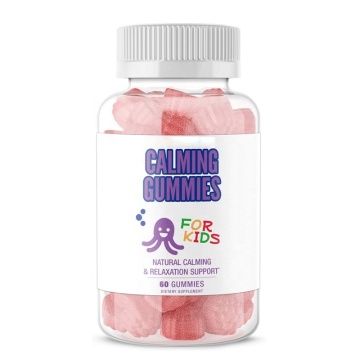 Private Label Vegan Kids Sleep Support Magnesium Calming Gummies For mood relax