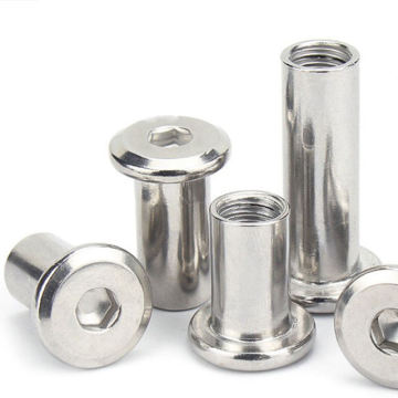 304 Stainless Steel Child-Mother Rivet Screw Ledger Nail Album Nails: High-Quality Hardware Search Engine