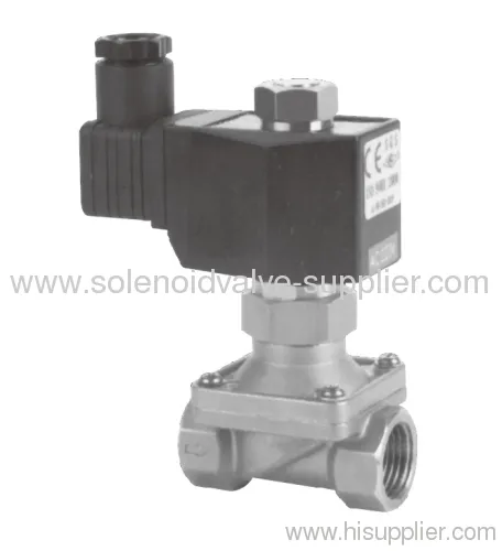 Zw-25njk Series Normal Open Stainless Solenoid Valve 
