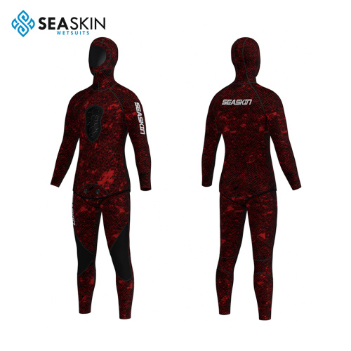 Seaskin 1.5mm Custom Men Printing Wetsuit for Spearfishing
