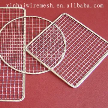 Stainless Steel BBQ Crimped Wire Mesh Grill