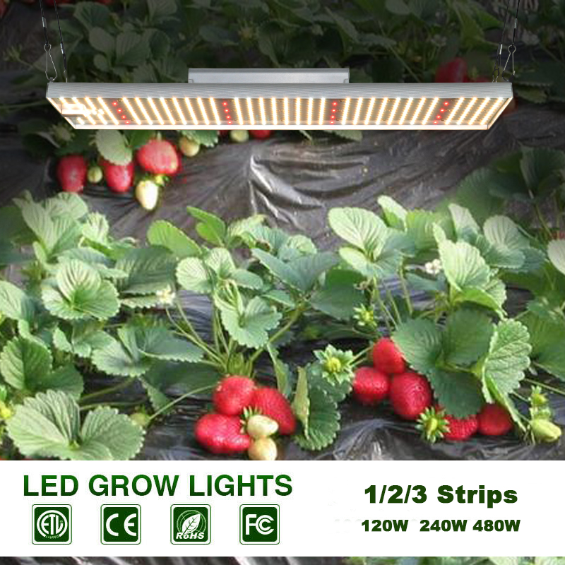 LED تنمو ضوء 120W الطيف الكامل