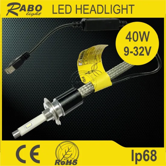 Car Accessory H1 H3 H4 H7 H8 H11 9005 9006 880 D4C auto kit Newest led headlight without fan 9004 9007