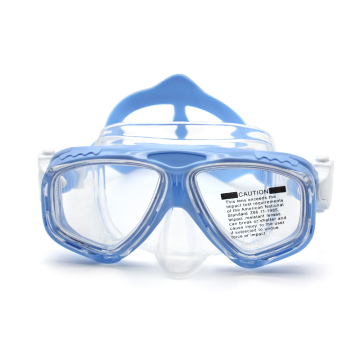 Maschera per immersioni per bambini OEM SCUBA con lente temperato per lo snorkeling