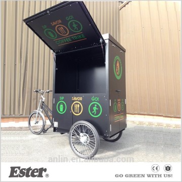 ESTER coffee Tricycle on sales with new cabin new arrival