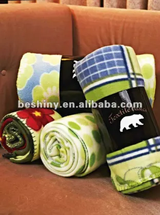 180gsm Polar fleece material home textiles blanket