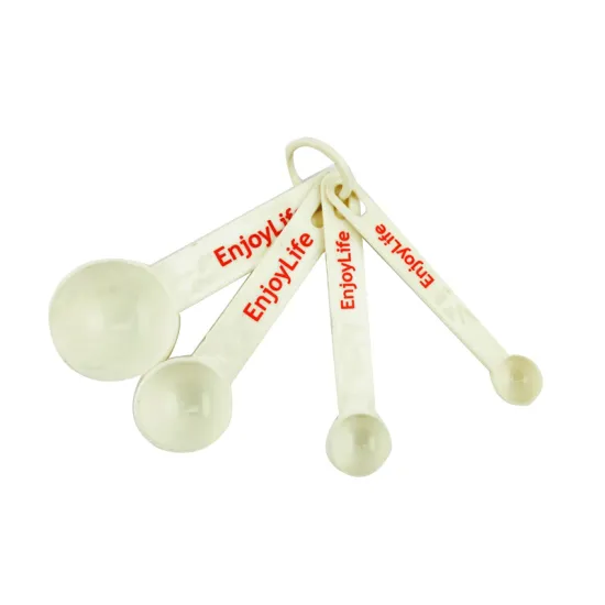 customized logo PP plastic measuring spoons