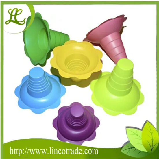 8oz Snow Cone Shave Ice Flower Plastic Cup