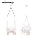 White Garden Shipdoor Roped Swing Taitai