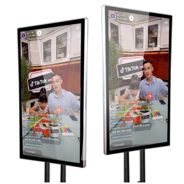 49-inch LCD-aanraakscherm voor mobiele live-uitzendingen