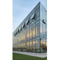 130 × 65 Horizontal Semihidden Isoled Glass Curtain Wall