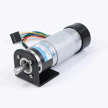 High Torque 12V/24V DC Gear Motor with Planetary Gear and Encoder, 36mm Size - 36GP-555S Electric Motor