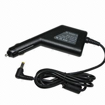 Laptop AC Adapter for LCD Car Charger, 12V at 5A Notebook DC Power, 5.5 x 2.5 DC, 11-15V Input