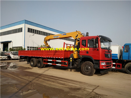 Dongfeng 6x4 16ton lori na cranes