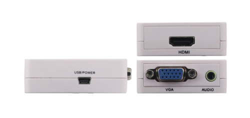 Mini VGA to HDMI Converter With Audio 1080P