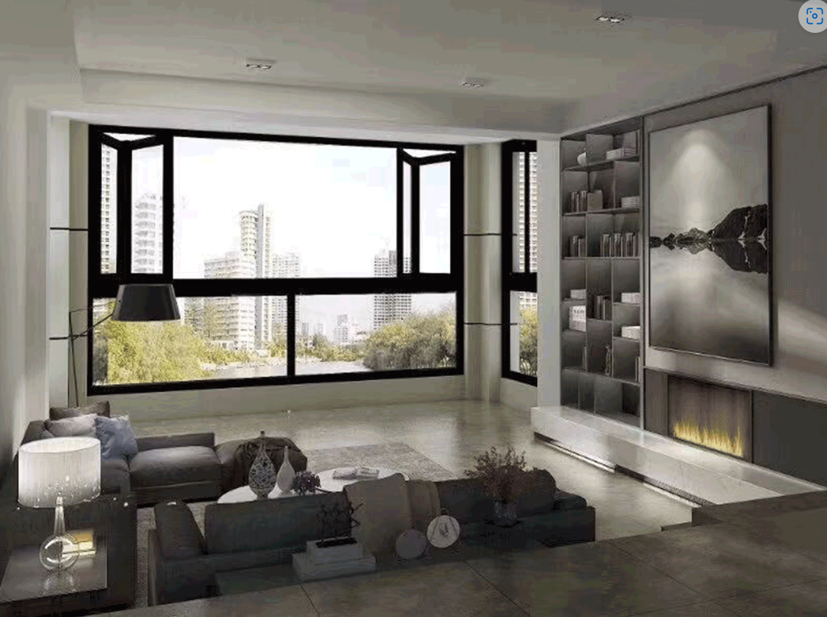 Aluminum Folding Windows