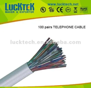 100 pairs telephone cable