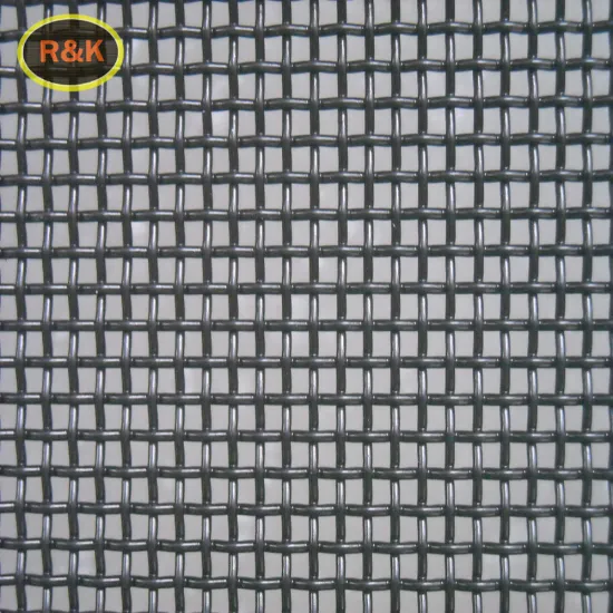 SUS304 1-10mesh stainless steel woven crimped filter wire mesh screen