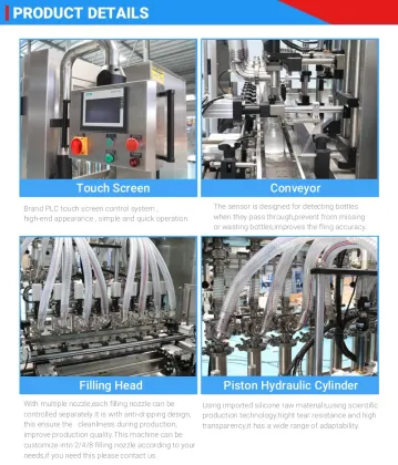 Factory Price Pneumatic Automatic Food Edible Cooking Oil Olive Oil Bottle Filling Machine