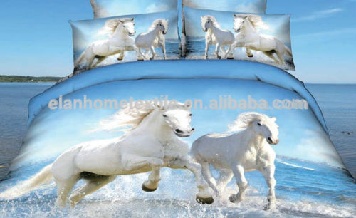 vivid animal 3 d design bedding set