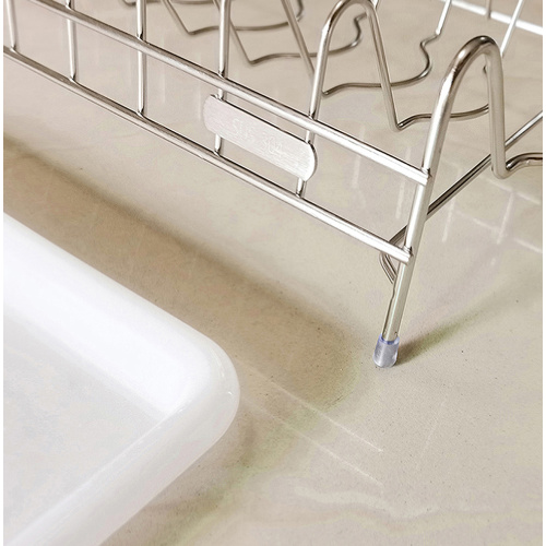 Compact Dish Rack With Tray