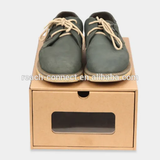 Men's Shoes box paper box packaging box supplier craft paper show box