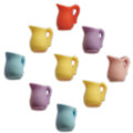 Miniatur Saft Tasse Charms Candy Farbe Simulierte Fruchtsaft Getränk Anhänger Für Puppenhaus Möbel Küche Dekoration Spielzeug
