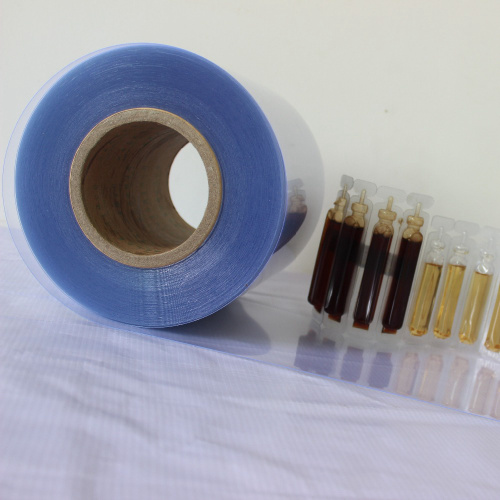 Super-transparent PVC films sheets for packaging