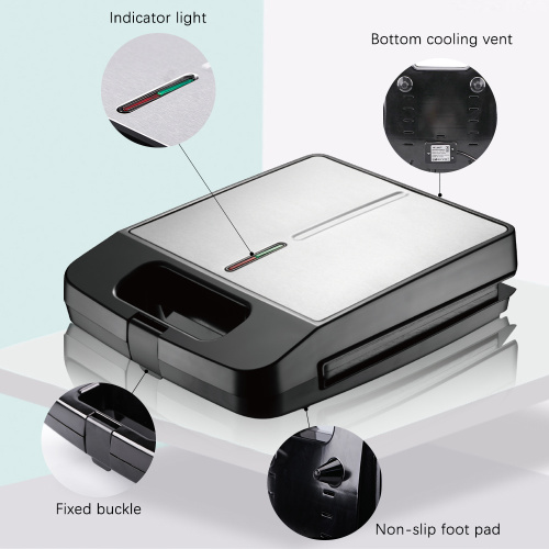 Fabricante de sándwich de recubrimiento antiadherente de 4 cilindros