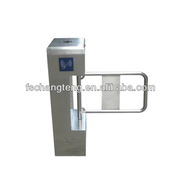 vertical intelligent swing barrier gate with fire alarm function
