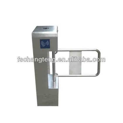 vertical automatic swing barrier gate with long communication distance