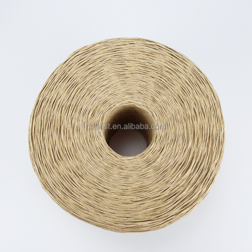 Natural Paper String 1000m 1mm Twisted Craft Raffia Rope for Gift Wrapping Crafting Packing Crocheting