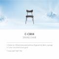 Dragonfly Shaped Dining Chair Luxury dining chair metal frame Factory