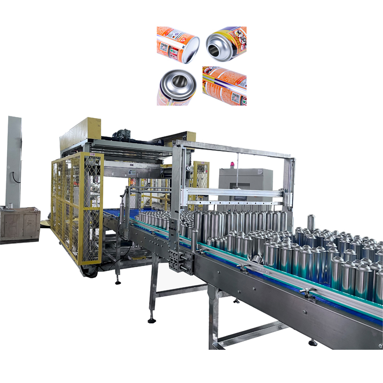 Aerosol Spray Can Production Line Making Machine