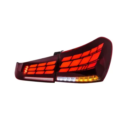 SJC Auto Car Taillight for Mercedes-Benz A-Class W177 2019-2022 LED Style Tail Lights Rear Lamp