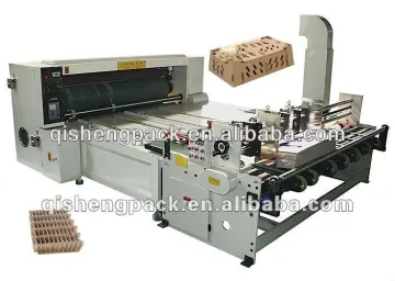 Rotary die cutter carton box machine