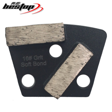  Cheap Price Concrete Diamond Grinding Tools Double Segments 40x12x12mm 