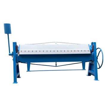 High efficiency manual duct folding machine sheet folding machine
