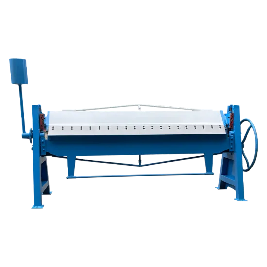 High efficiency manual duct folding machine sheet folding machine