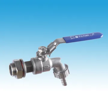 Stainless Steel Hose Tap With O Ring and Nut