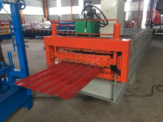 IBR Aluminum Metal Sheet Roofing Wall Panel Machine