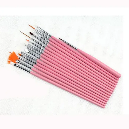 Best seller excellent quality acrylic handle gel nail brush China sale
